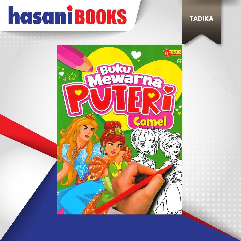 T BUKU MEWARNA PUTERI COMEL AYU-02