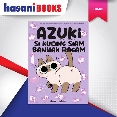 AZUKI SI KUCING SIAM BANYAK RAGAM-01