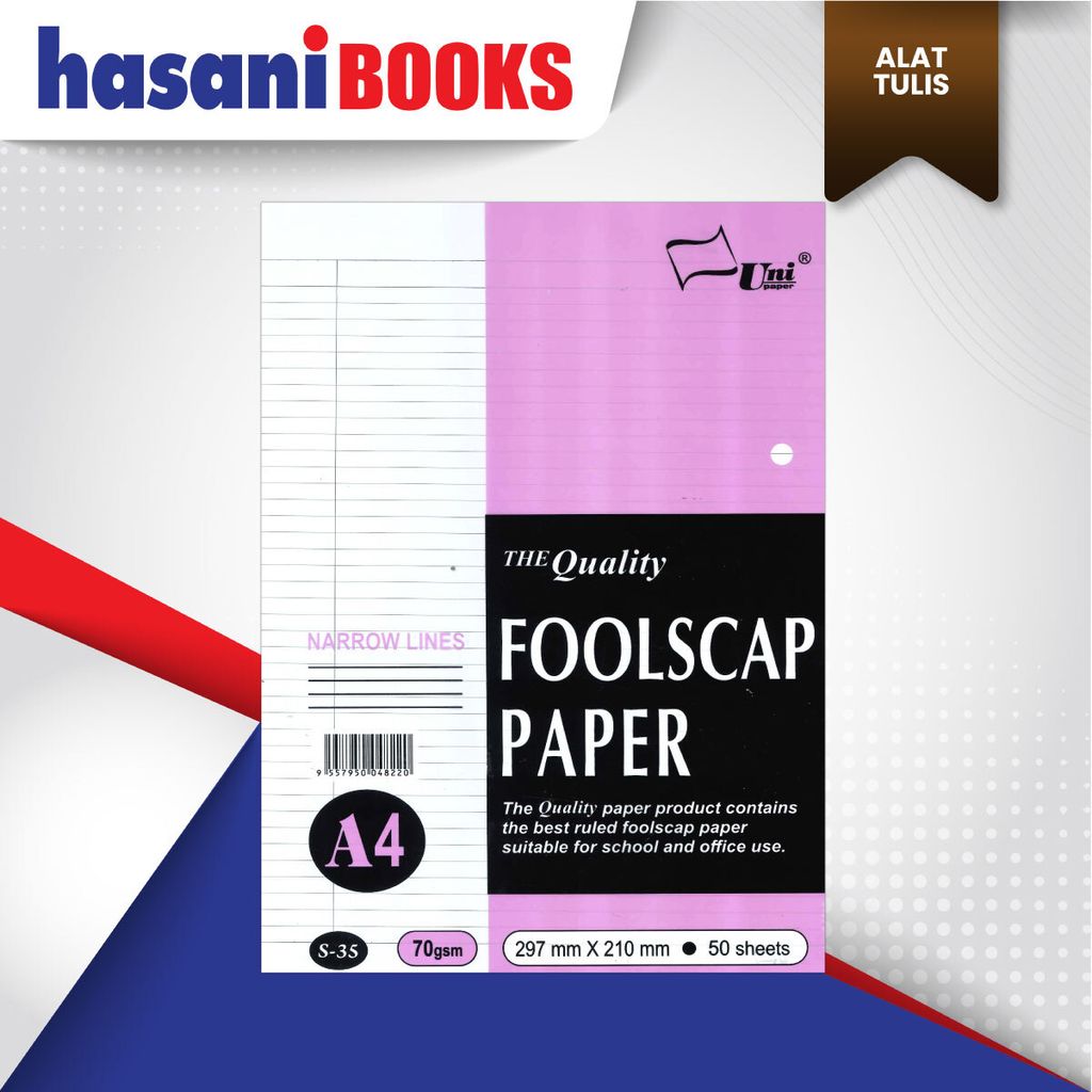 FOOLSCAP-PAPER-UNGU-CAIR
