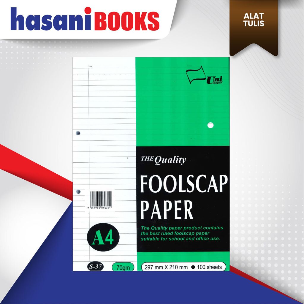FOOLSCAP-PAPER-HIJAU