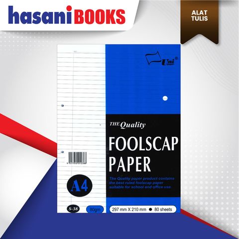 FOOLSCAP-PAPER-BIRU-LAUT