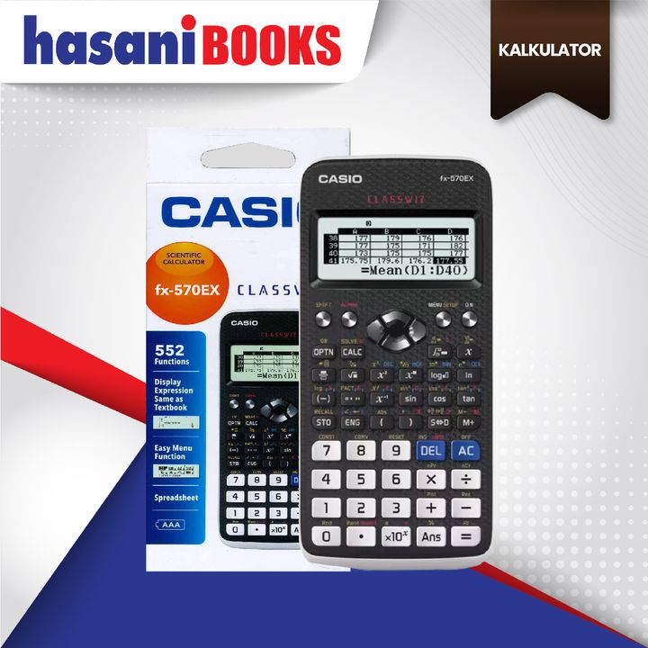 Scientific Calculator Casio FX-570EX Black