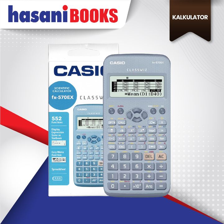Scientific Calculator Casio FX-570EX BLUE