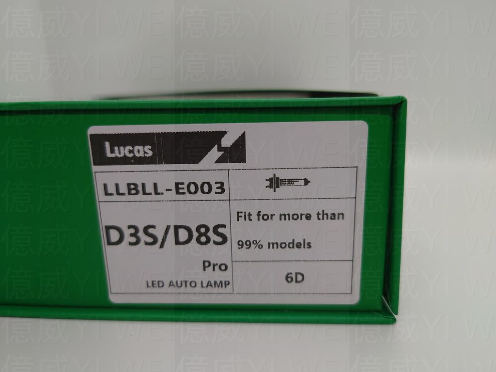 LUCAS D3S D8S 6500K 60W LED-1