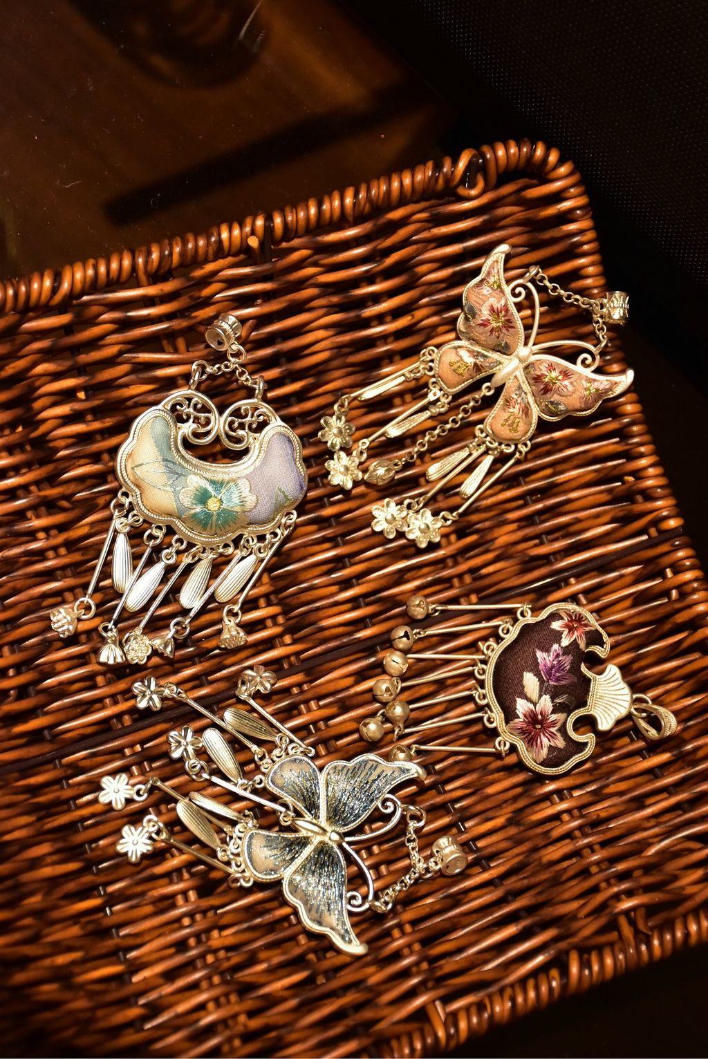 X209B民族風刺繡項圈-大-2