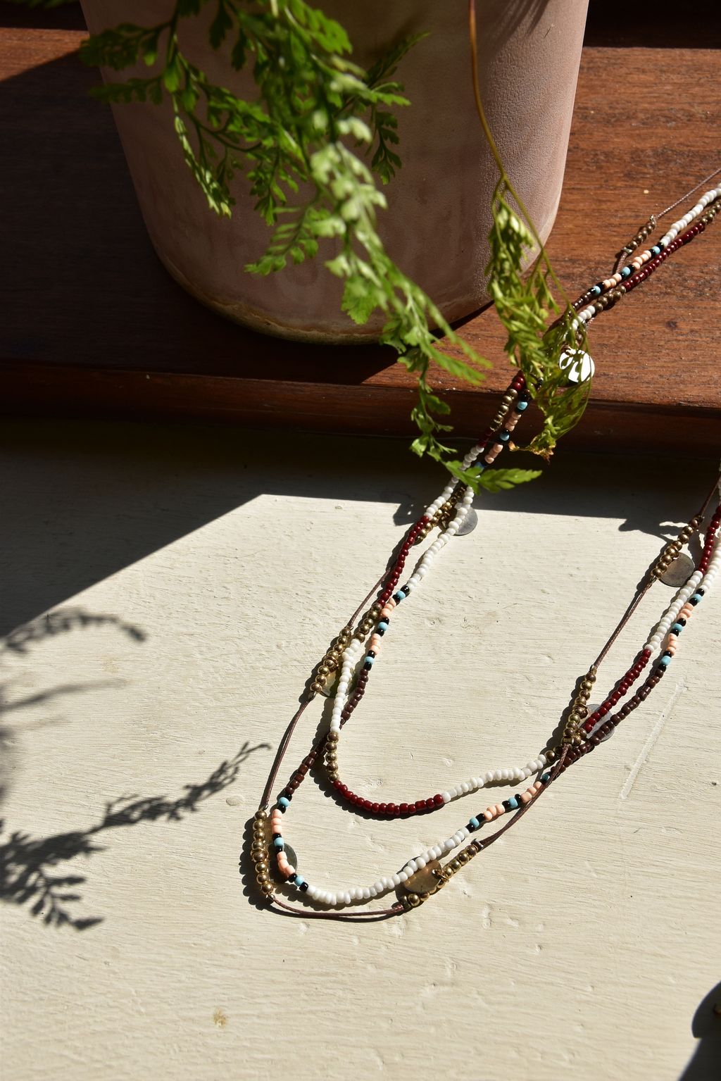 923三合一珠翠項鍊-1