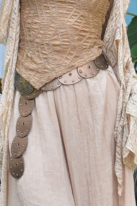 1035金屬拼接寬腰帶-3