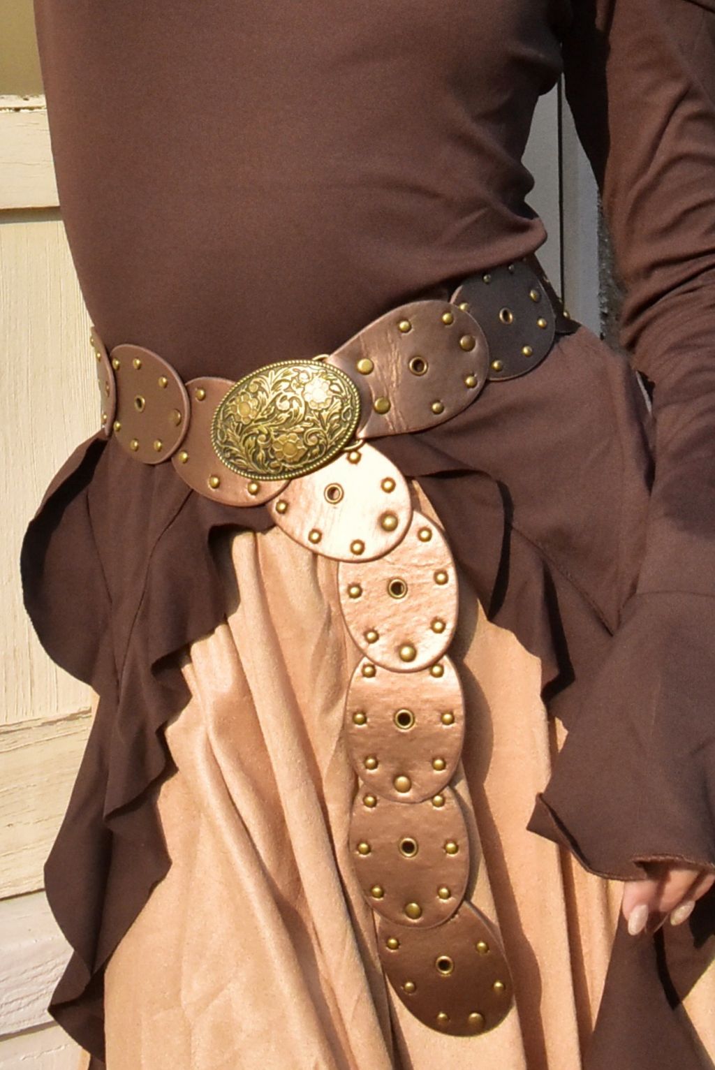 1035金屬拼接寬腰帶-4