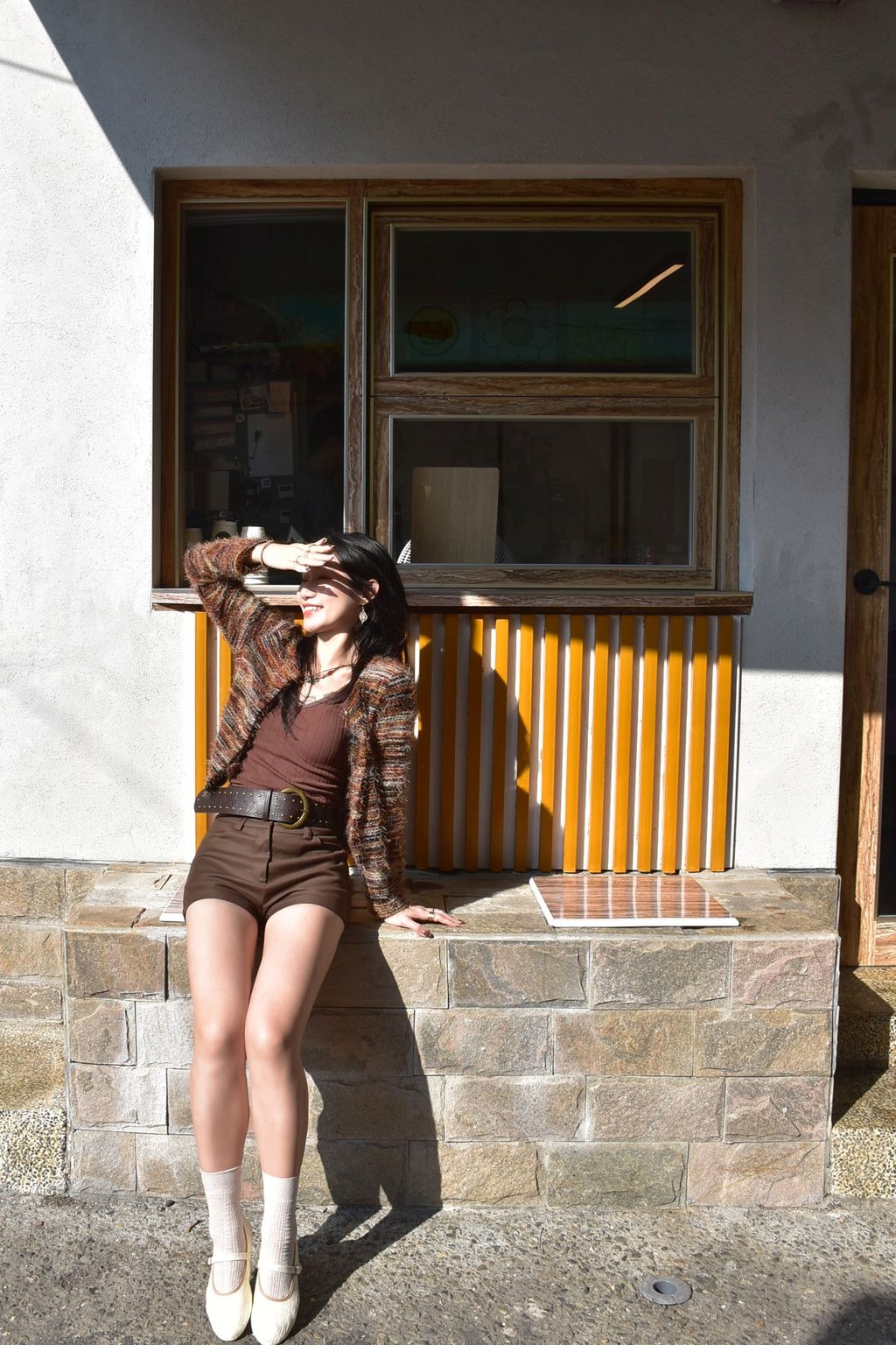 1027彩虹絨毛外套-2