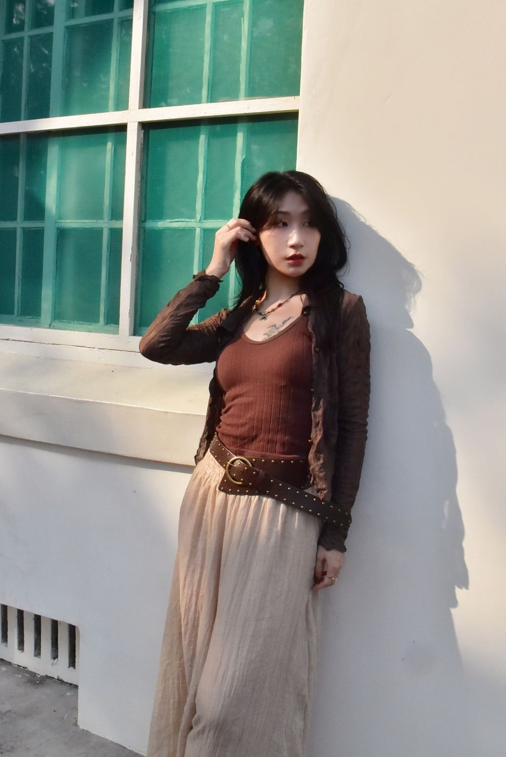 1025條紋長款bratop｜大地咖-3