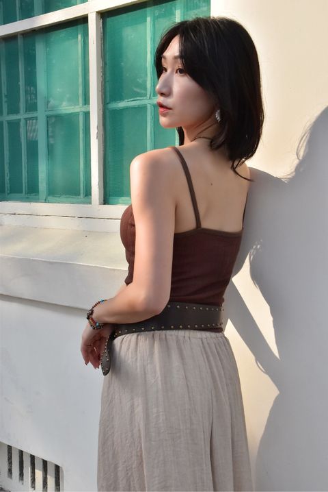 1025條紋長款bratop｜大地咖-2