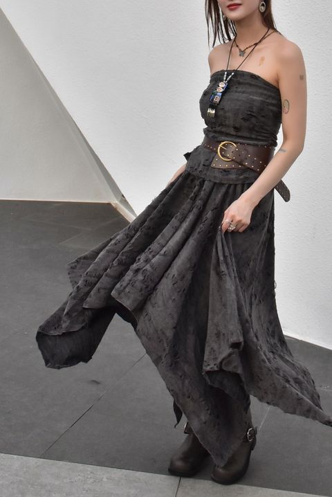 1018解構不規則半裙｜岩石灰-5