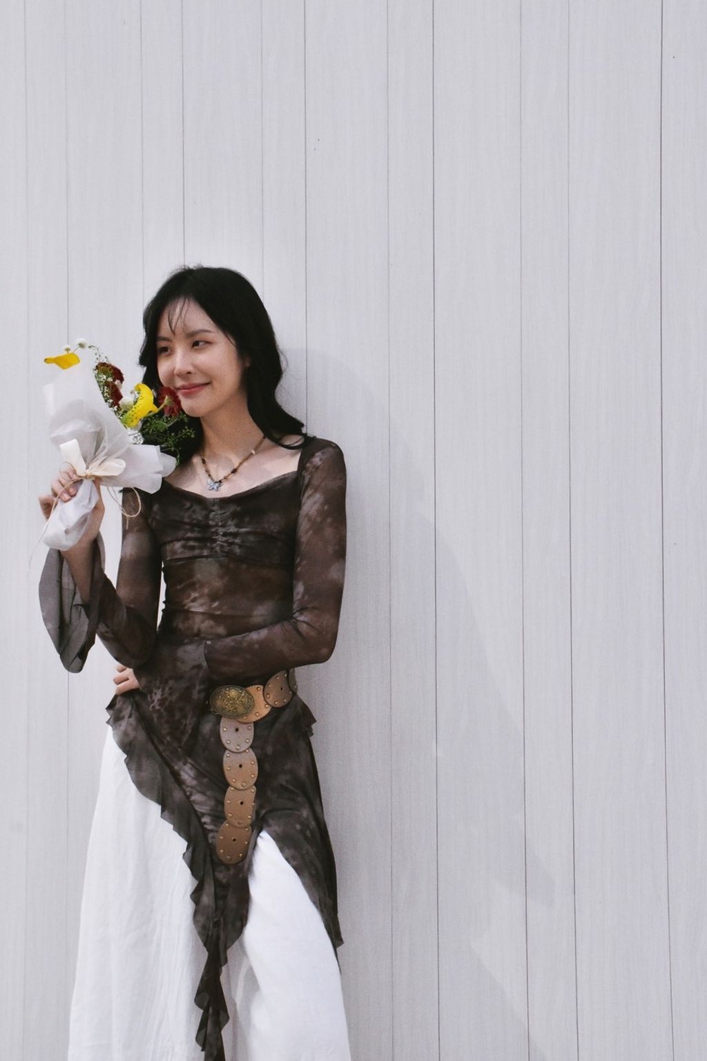 1010水墨透紗長上衣-5