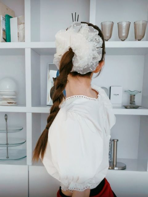 泡泡紗雲朵髮圈 -2