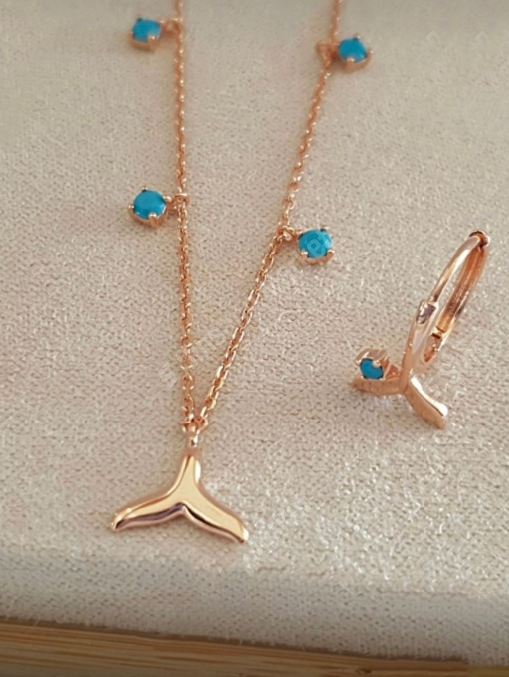 Blue Mermaid 藍色人魚 幸運能量 手鍊-1