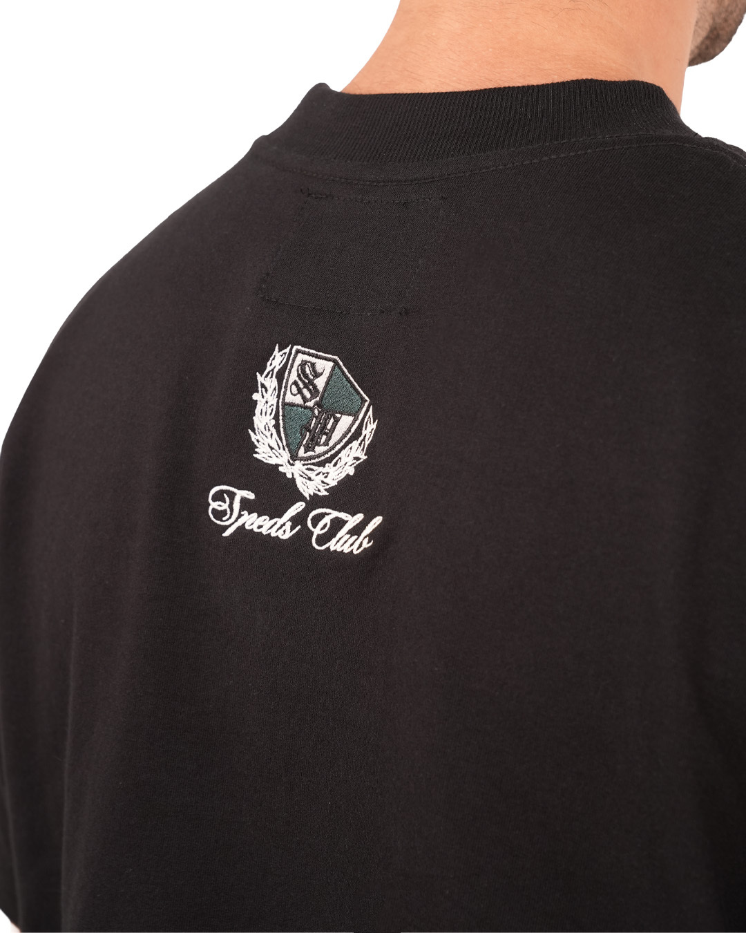 TSHIRT HITAM LELAKI BELAKANG