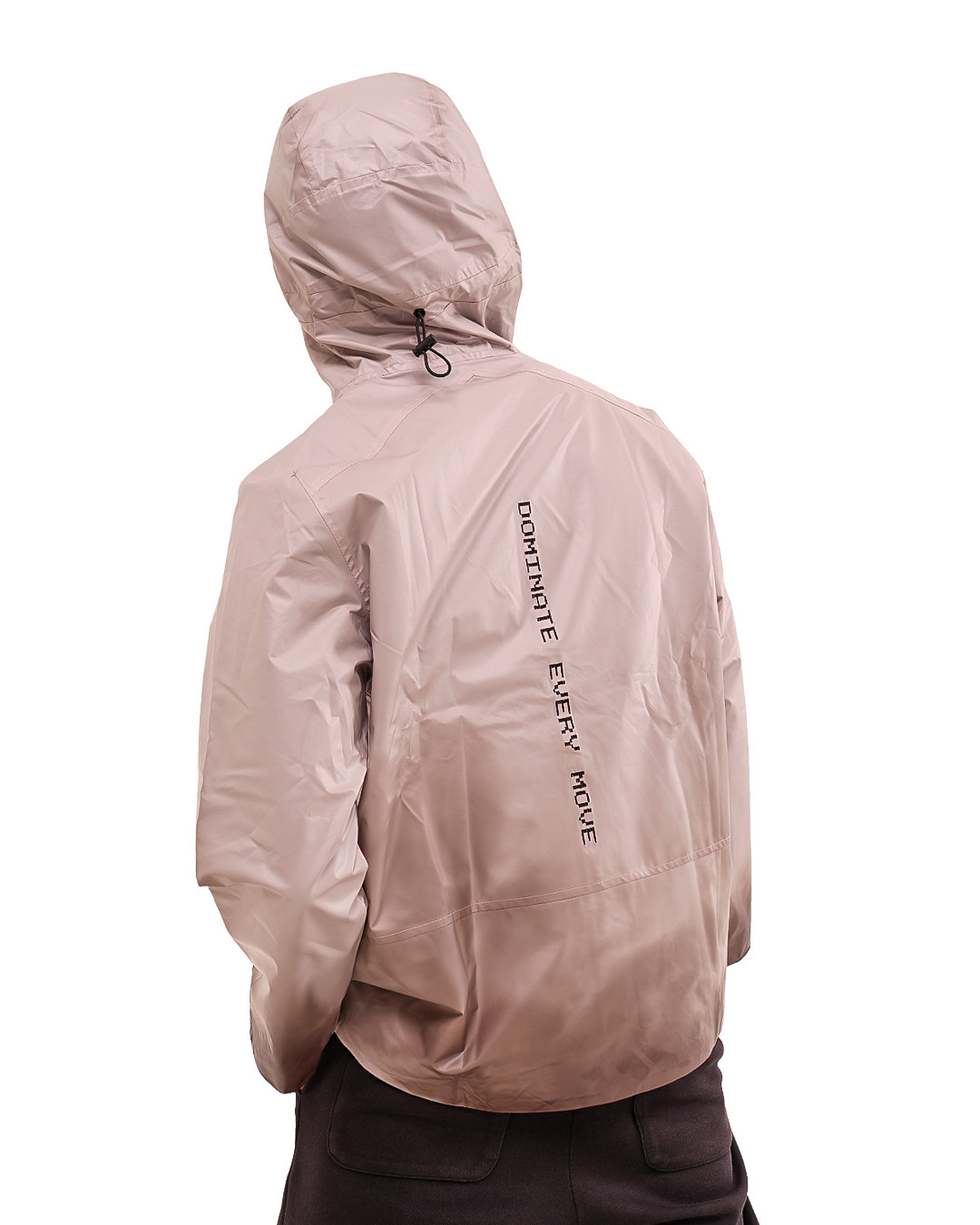 WINDBRAKER GRAY MEN BACK