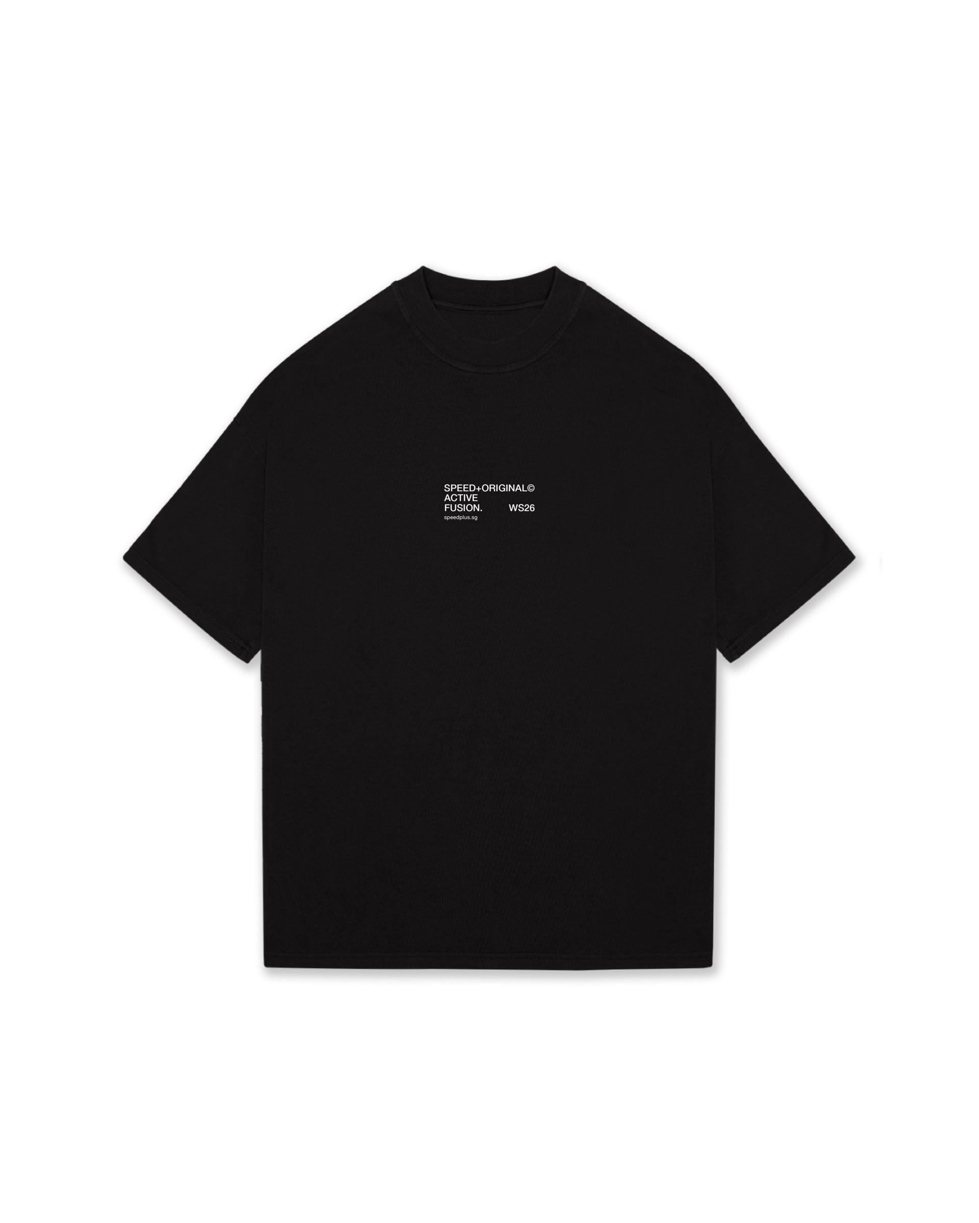 Oversized Tshirt AF'26 Speed Sonic Black 01 