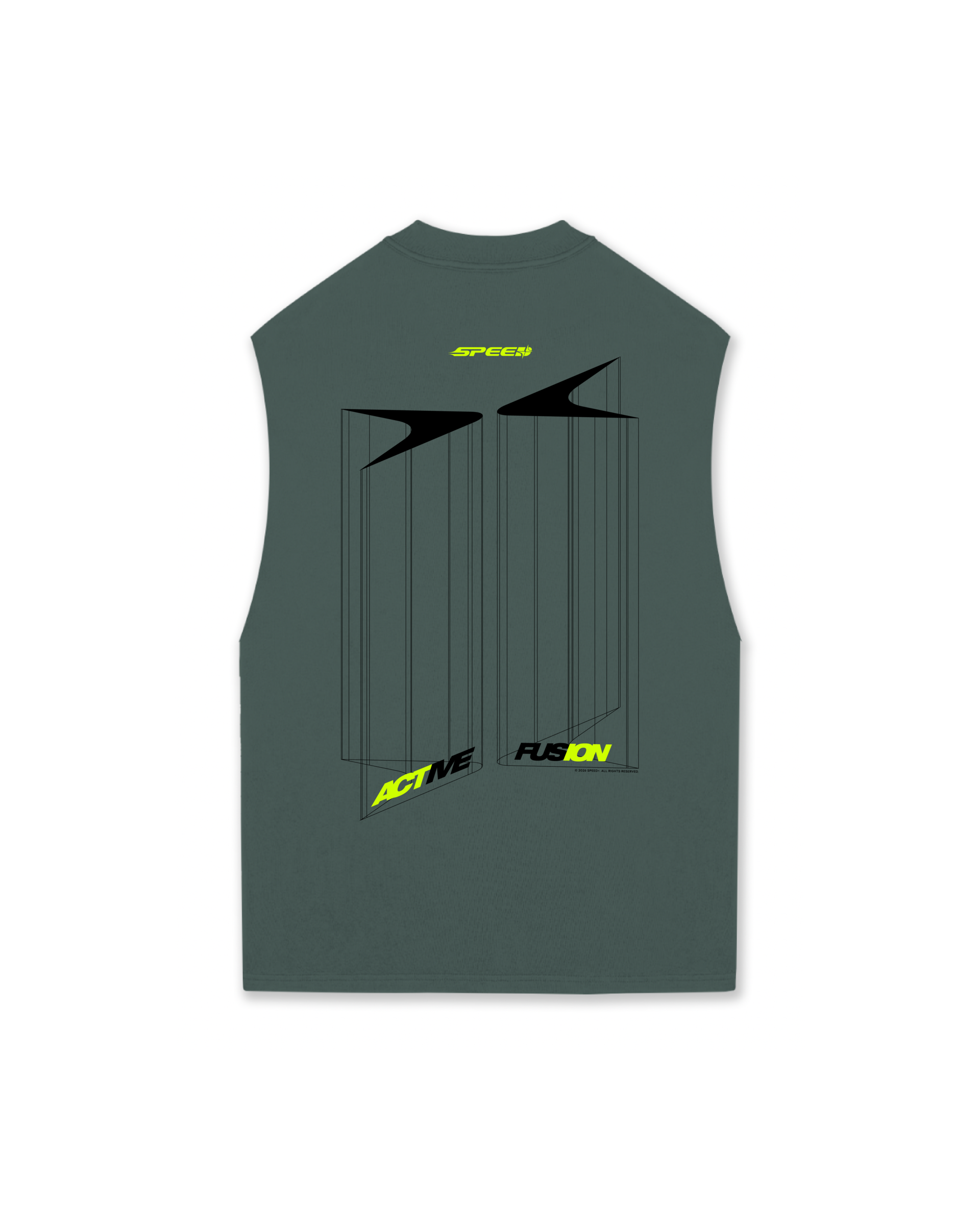 Sleeveless AF'26 Speed Vector Olive Green 02 