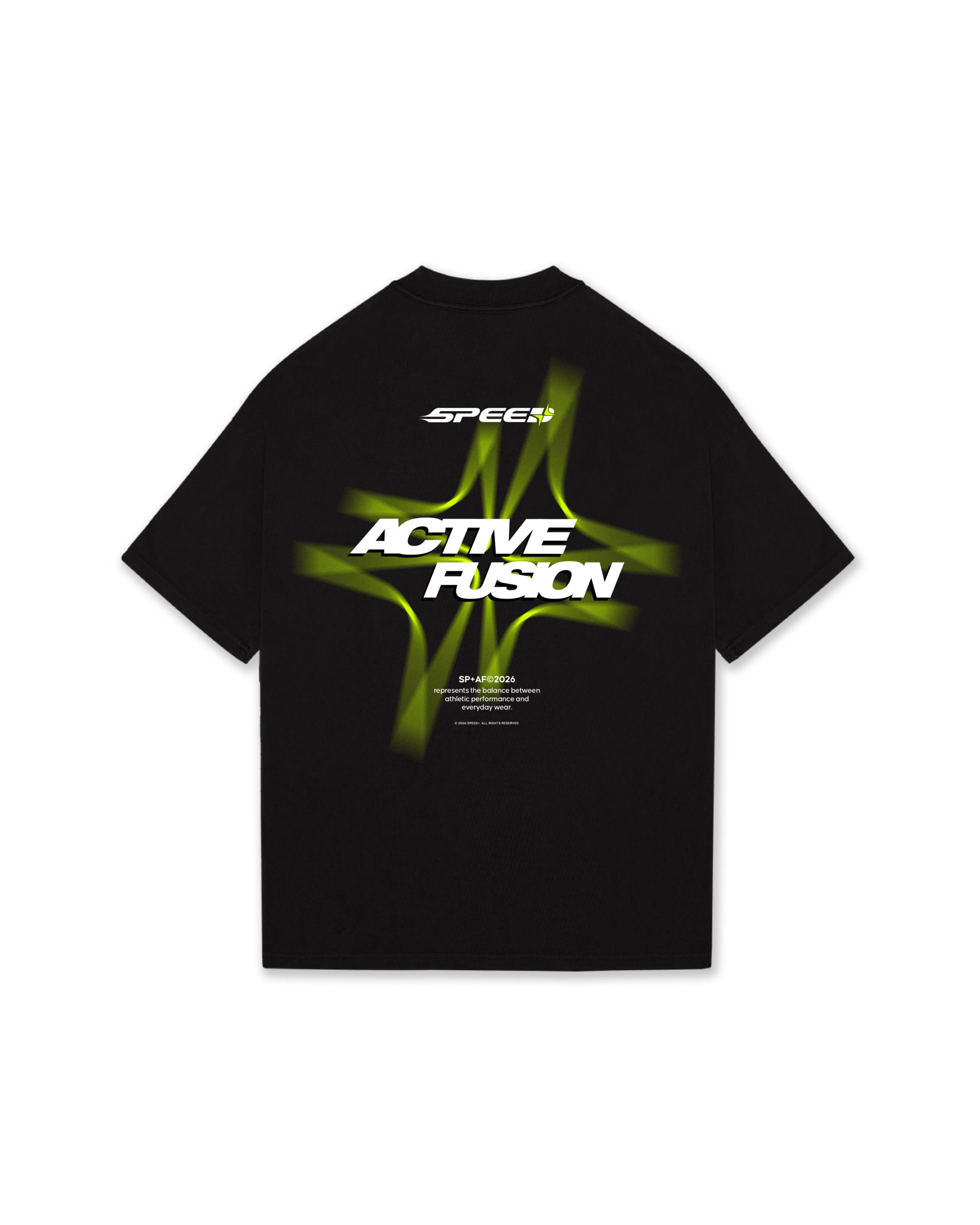 Oversized Tshirt AF'26 Speed Shockwave black 02