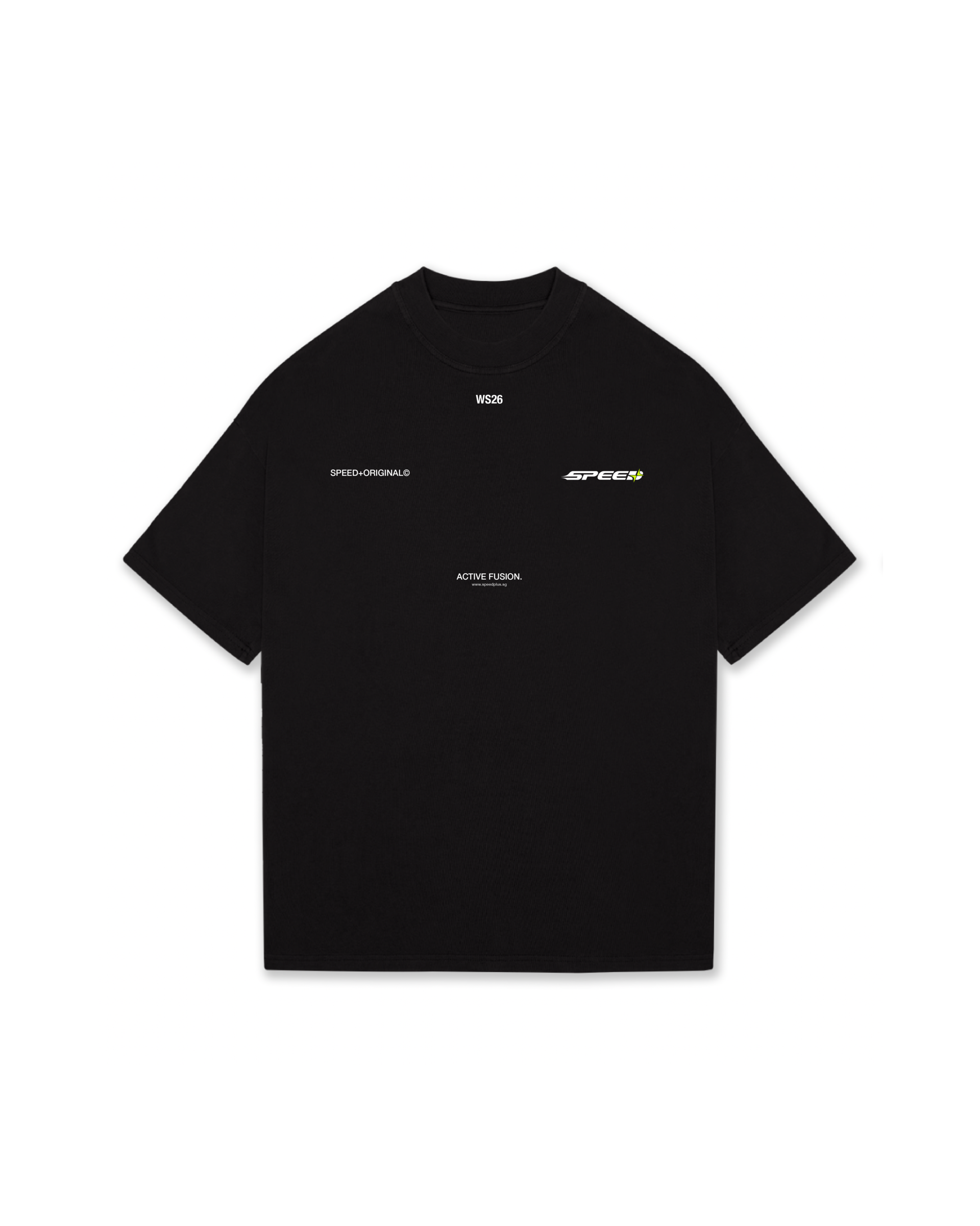 Oversized Tshirt AF'26 Speed Shockwave black 01
