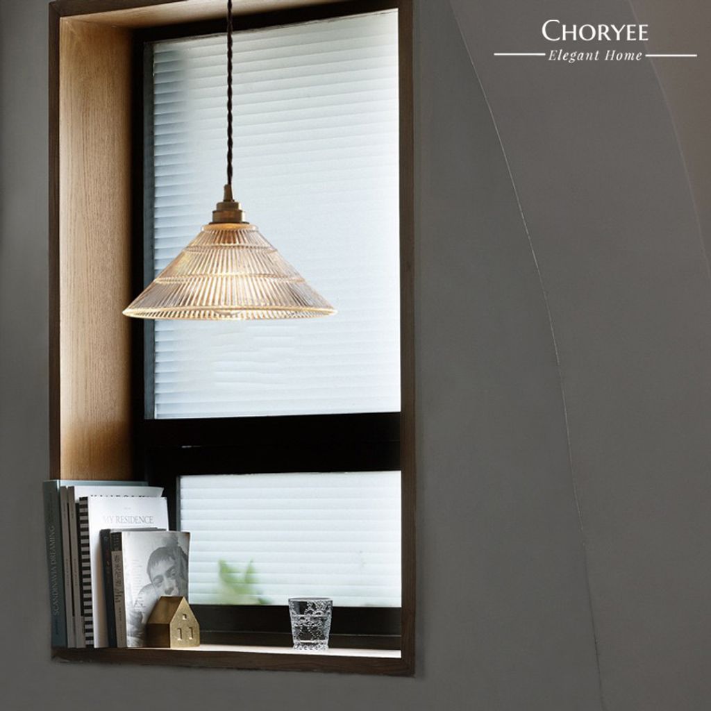 07-vintage-brass-clear-ribbed-glass-pendant-light-e27-window-bookshelf