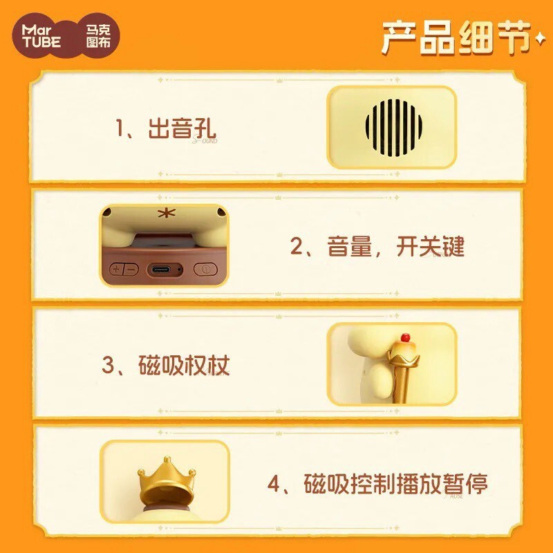 正版授權 SANRIO 布丁狗大王／廚師造型藍牙音箱 商品圖片 7
