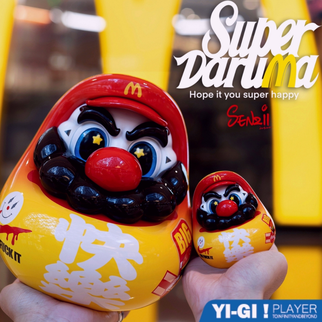 SENZII // SuperDaruma 超級達摩-【快樂】 – Yigiplayer 壹吉玩家