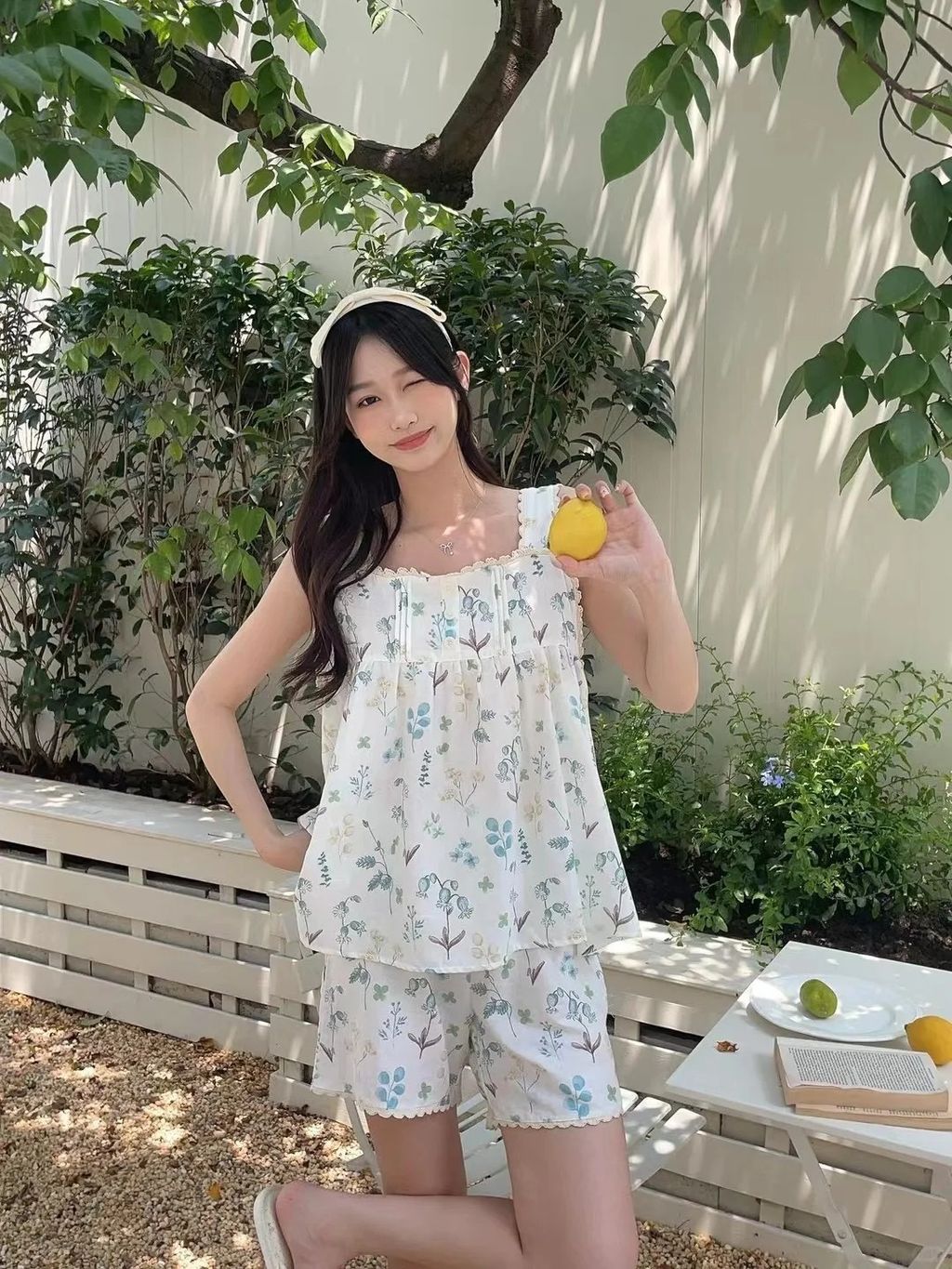 清凉一夏 公主风纯棉睡衣女套装甜美风_5_今喜睡衣家居服_来自小红书网页版