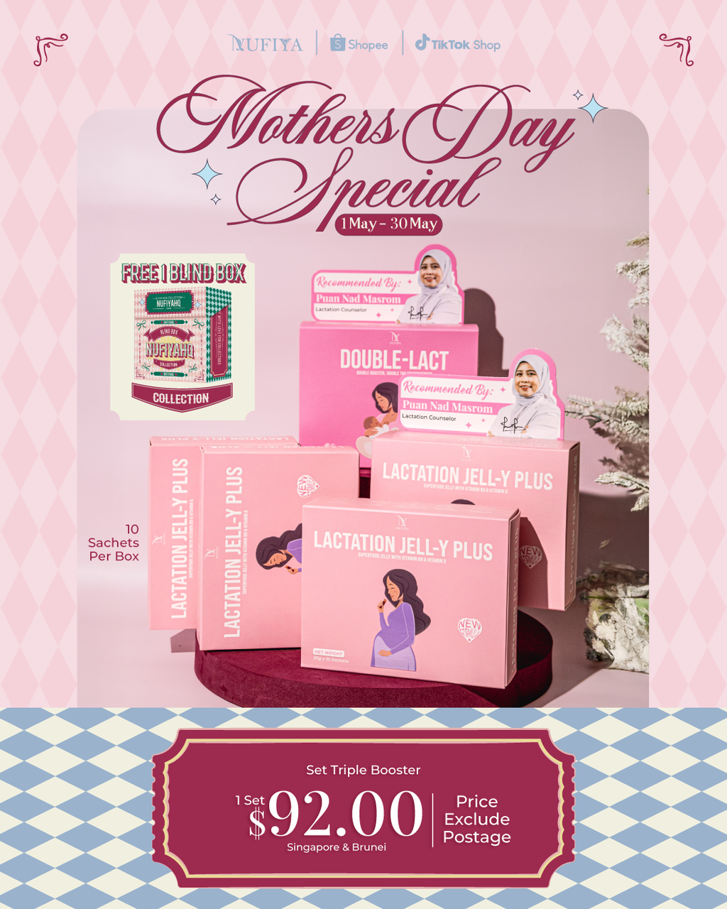 SET DOUBLE BOOSTER 1 SG & BN