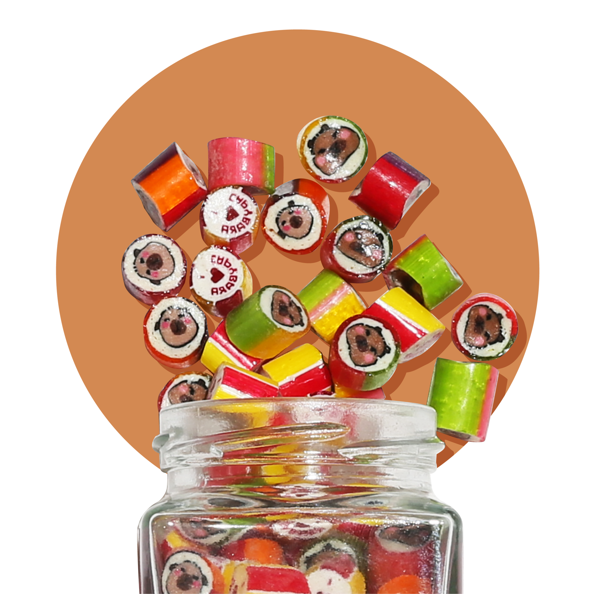 Sticky Product - Glass (Capybara) STM-GLA-CAPY-95-02