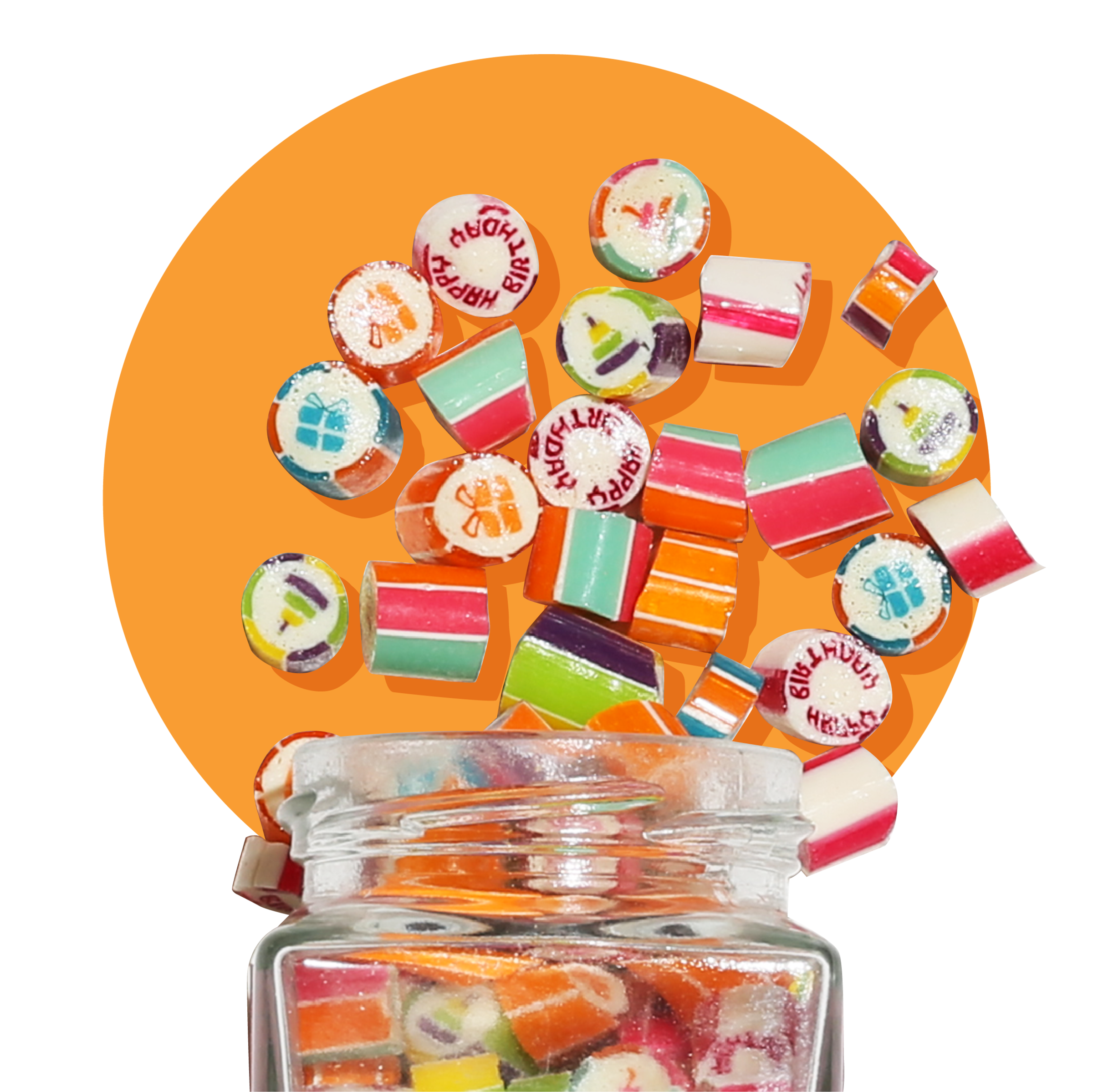 Sticky Product - Glass (Happy Birthday) STM-GLA-HBD-95-02