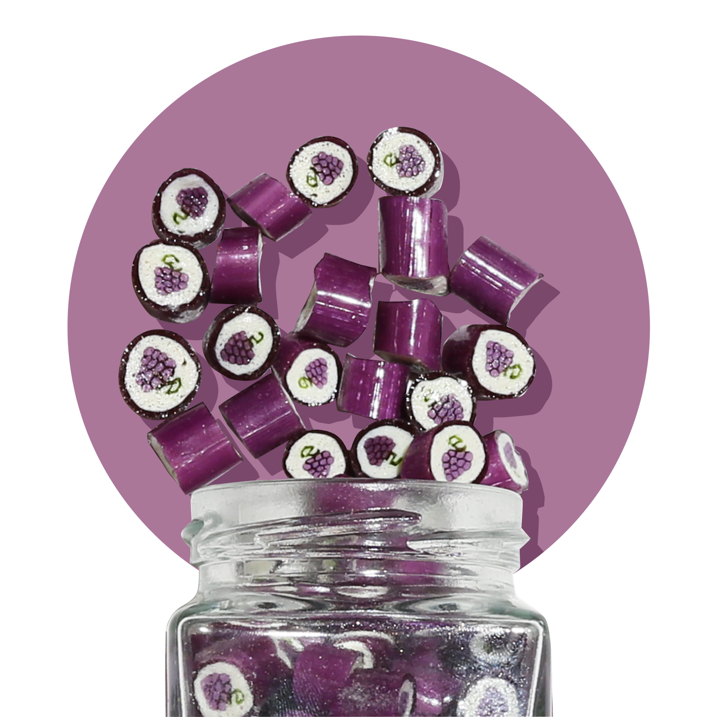 Sticky Product - Glass (Grape) STM-GLA-GRP-95-02