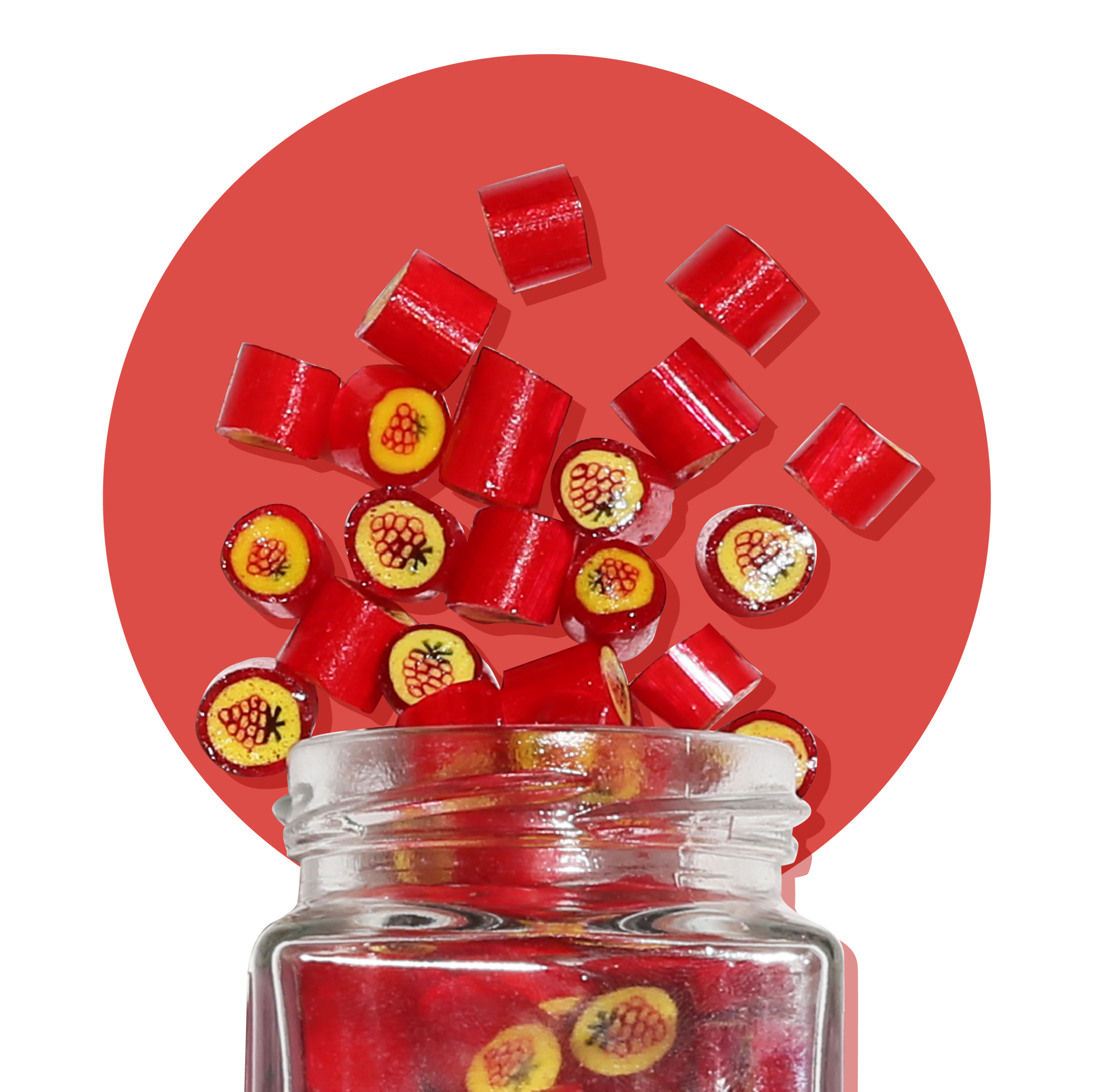 Sticky Product - Glass (Strawberry) STM-GLA-STB-95-02