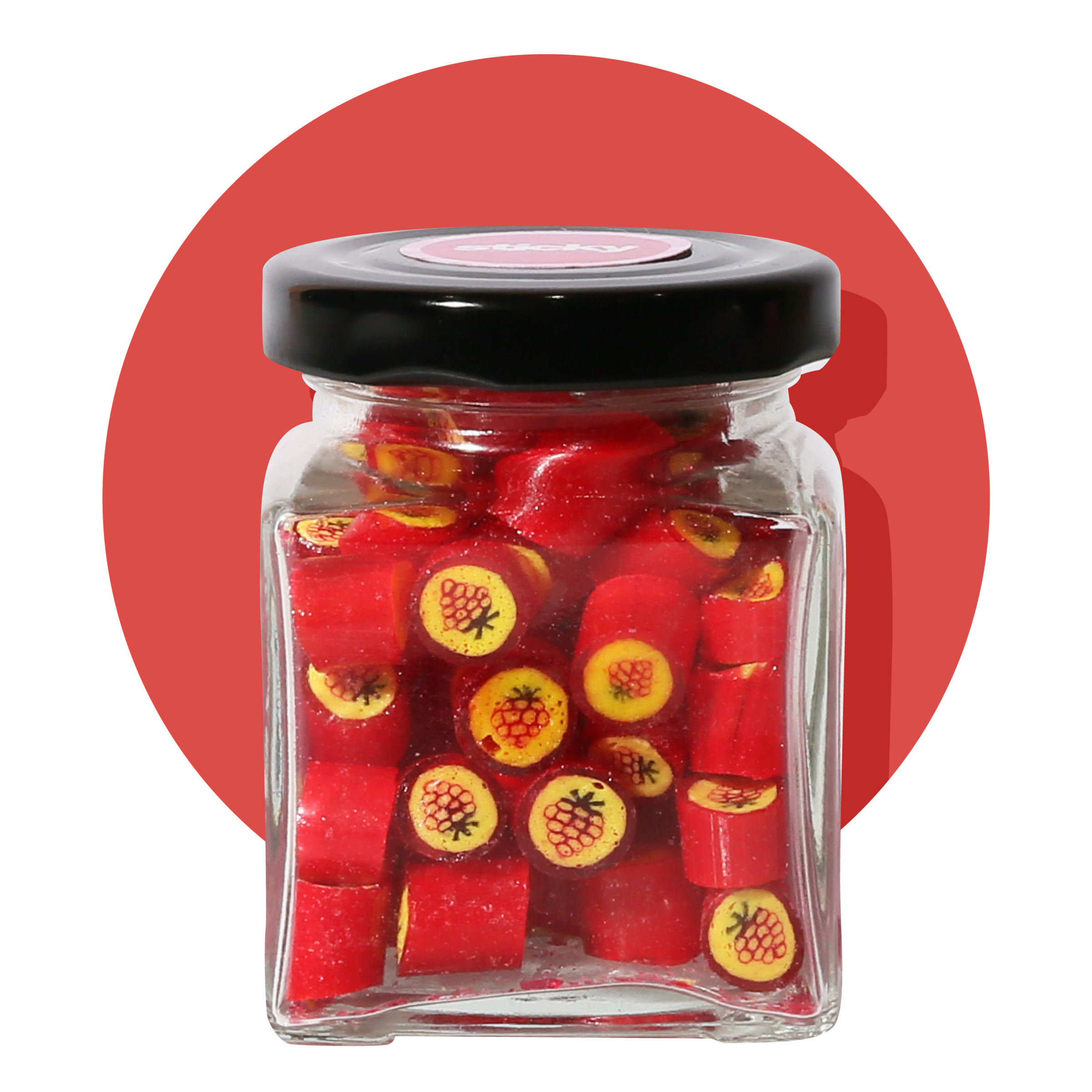 Sticky Product - Glass (Strawberry) STM-GLA-STB-95-01