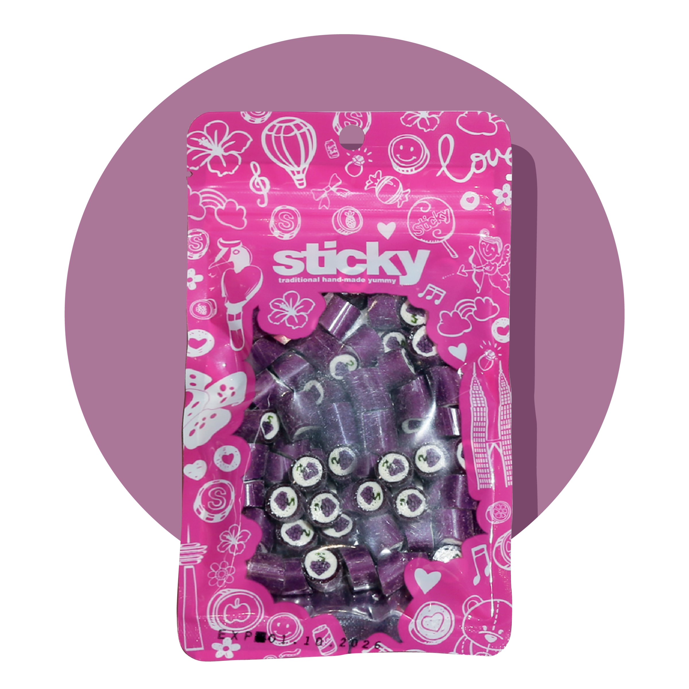 Sticky Product - Packet (Grape) STM-PKT-GRP-70-01