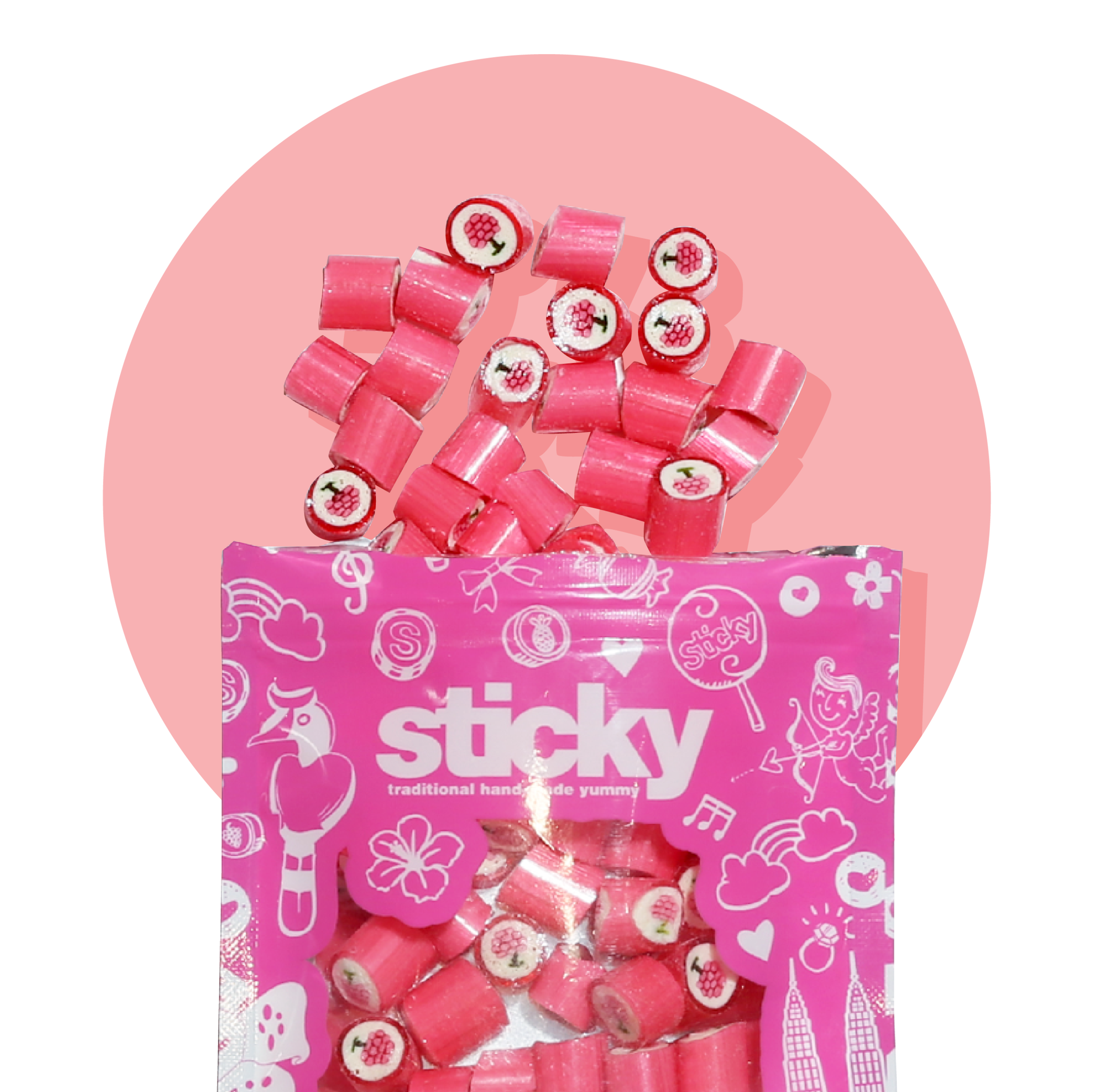 Sticky Product - Packet (Lychee) STM-PKT-LYC-70-02