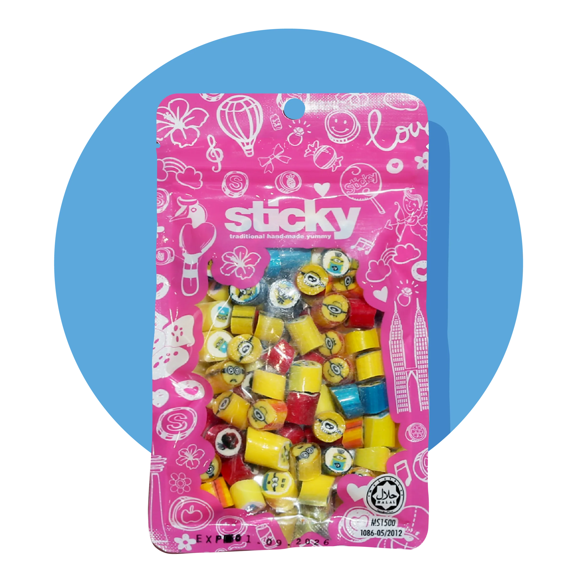 Sticky Product - Packet (Minion) STM-PKT-MNN-70-01