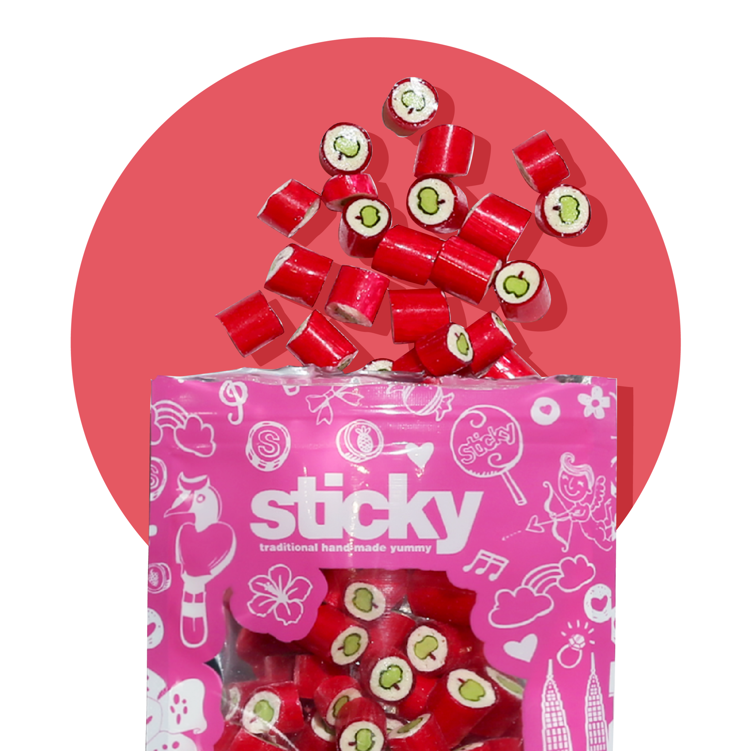 Sticky Product - Packet (Sour Apple) STM-PKT-SAP-70-02