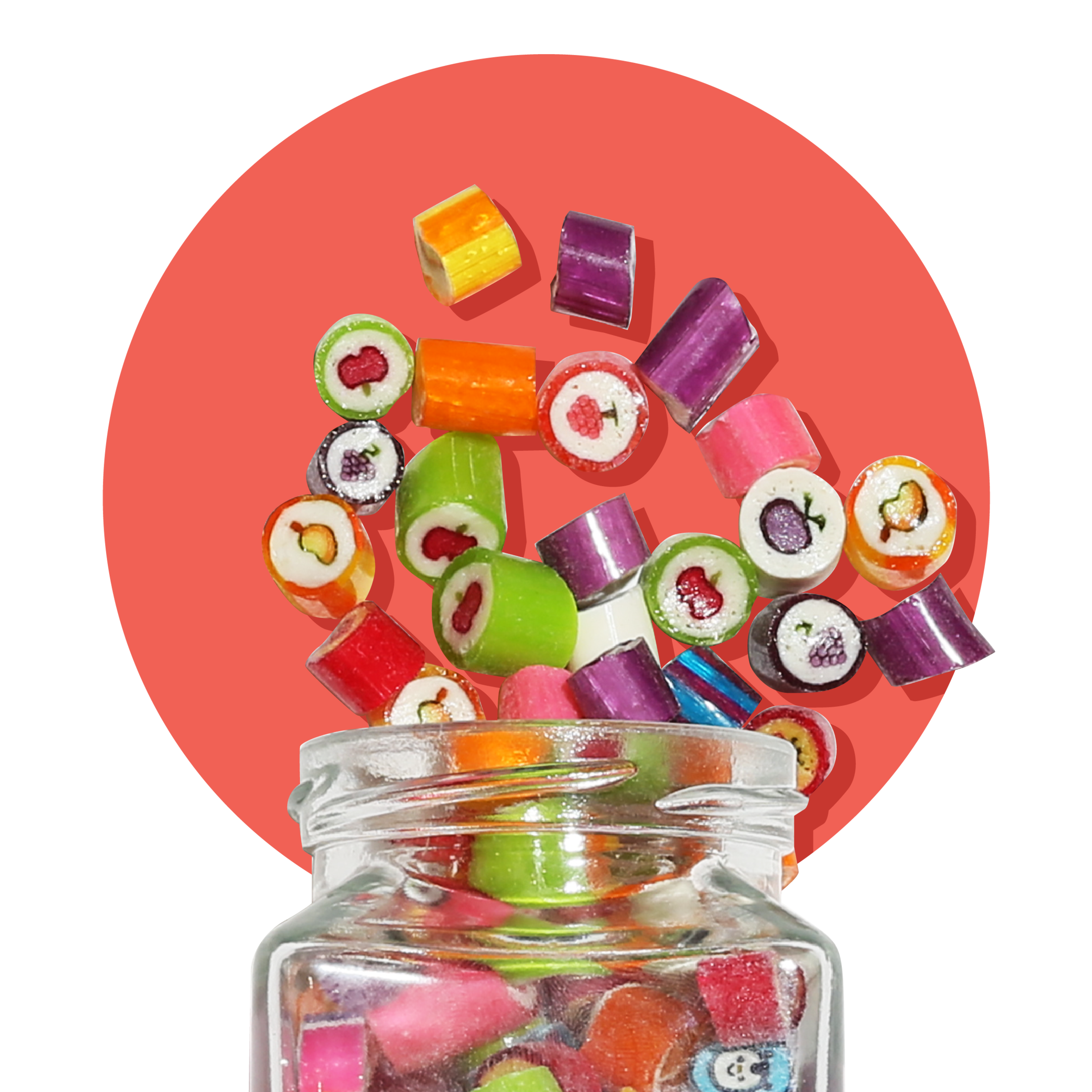 Sticky Product - Glass (Mix Rock) STM-GLA-RMX-95-02