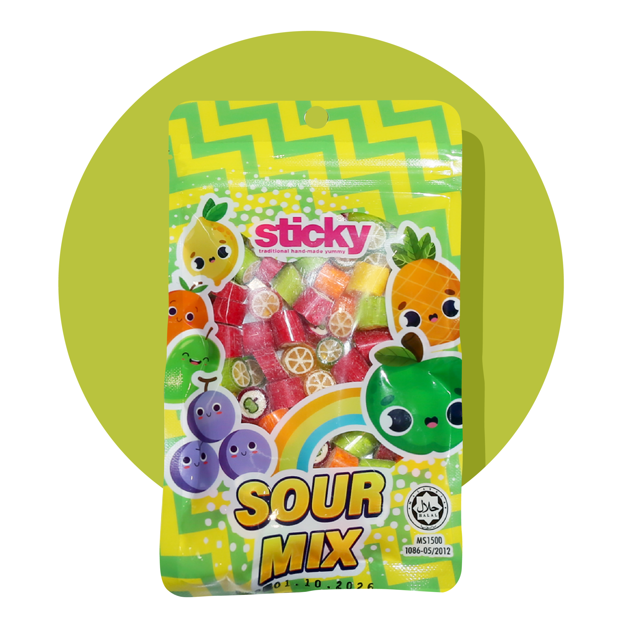Sticky Product - Packet (Sour Mix) STM-PKT-SMX-70-01