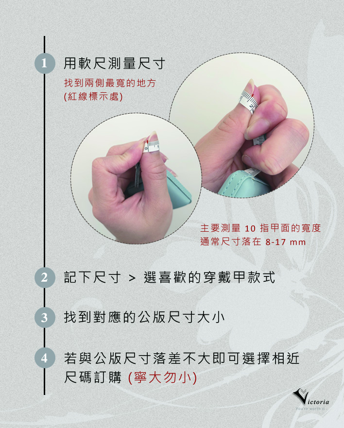 穿戴甲選購流程