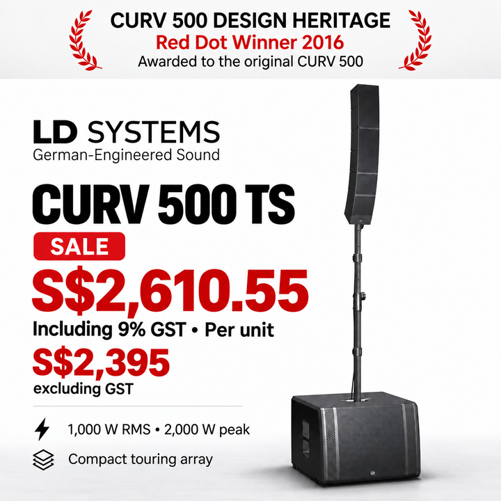 CURV 500 TS GST-corrected sale poster