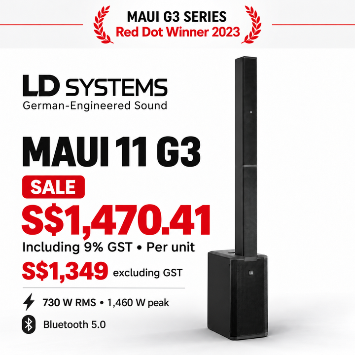 MAUI 11 G3 GST-inclusive sale poster