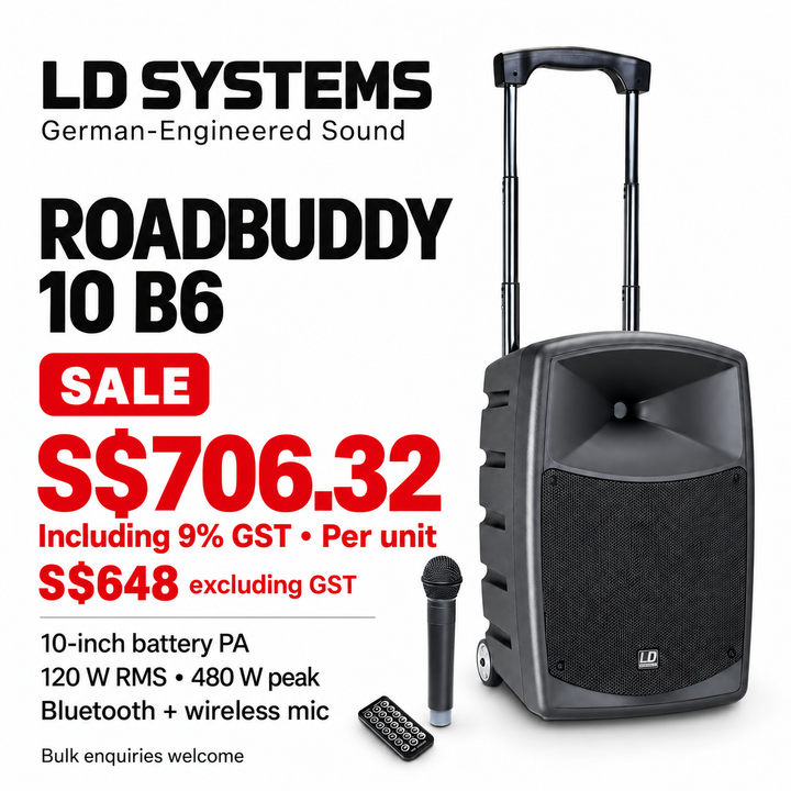 ROADBUDDY 10 B6 GST-inclusive sale poster