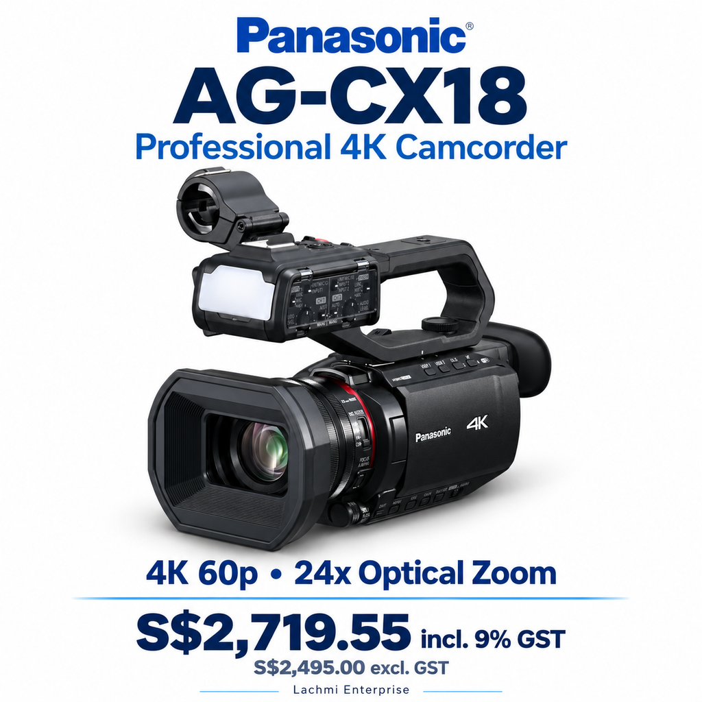 Panasonic AG-CX18 professional 4K camcorder
