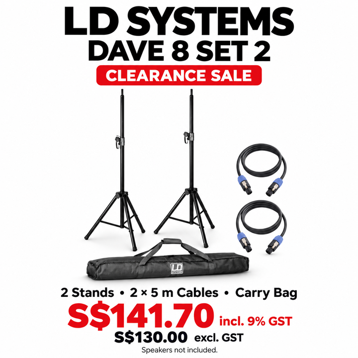 LD Systems DAVE 8 Set clearance sale