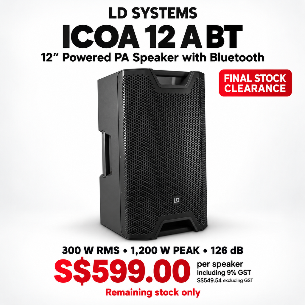 LD Systems ICOA 12 Final Clearance
