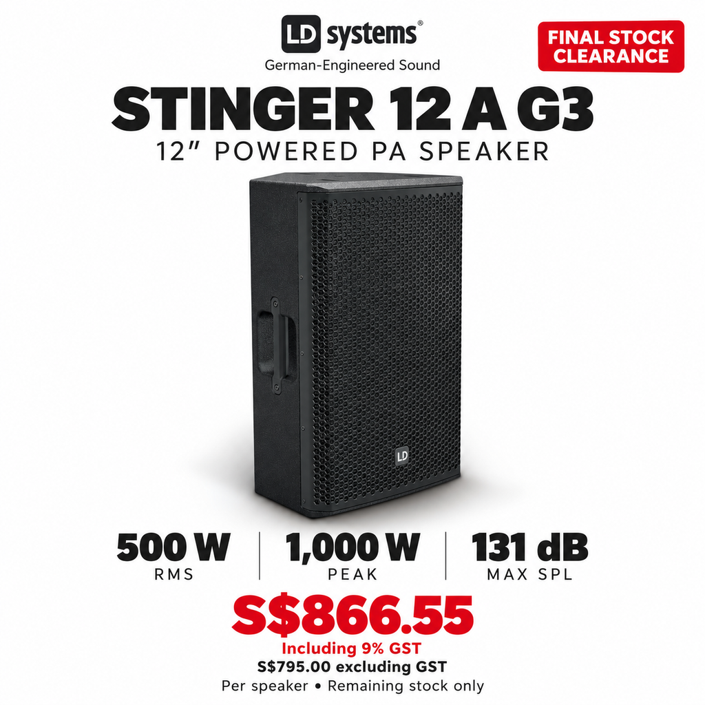 LD Systems Stinger 12 A G3 clearance