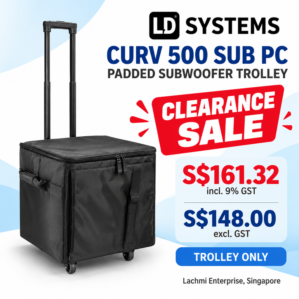 CURV 500 subwoofer trolley clearance sale